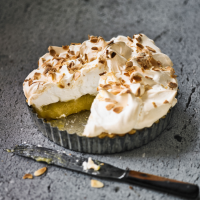 Martha Colllison's lemon & almond meringue pie